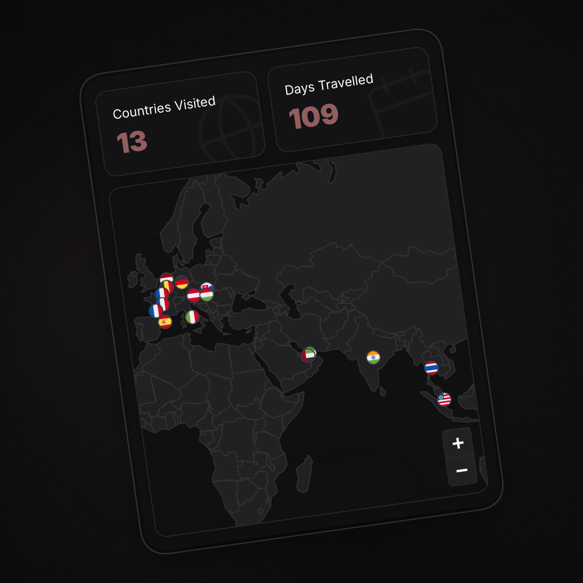 How we built your personal travel analytics without Google Maps
